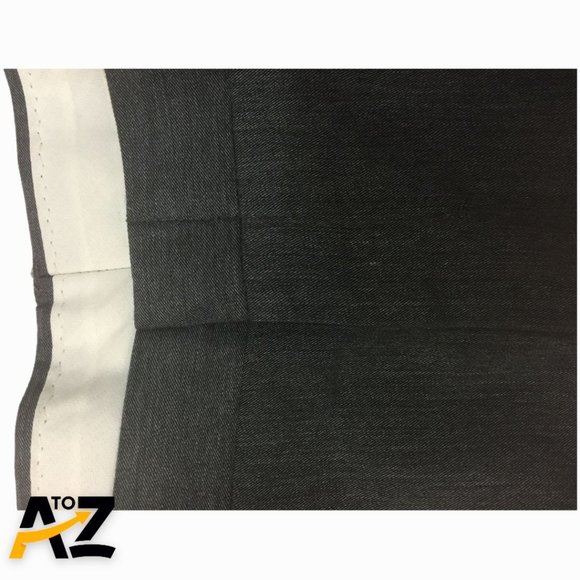 Haggar Black Label Mens Dress Pants Size 36x30 Gray Pockets Button Zip Up - Picture 7 of 13